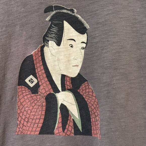 UNIQLO x UT MFA Boston Toshusai Sharaku Edo Ukiyo-E Kabuki T-Shirt/Multicolor, M - Picture 6 of 11